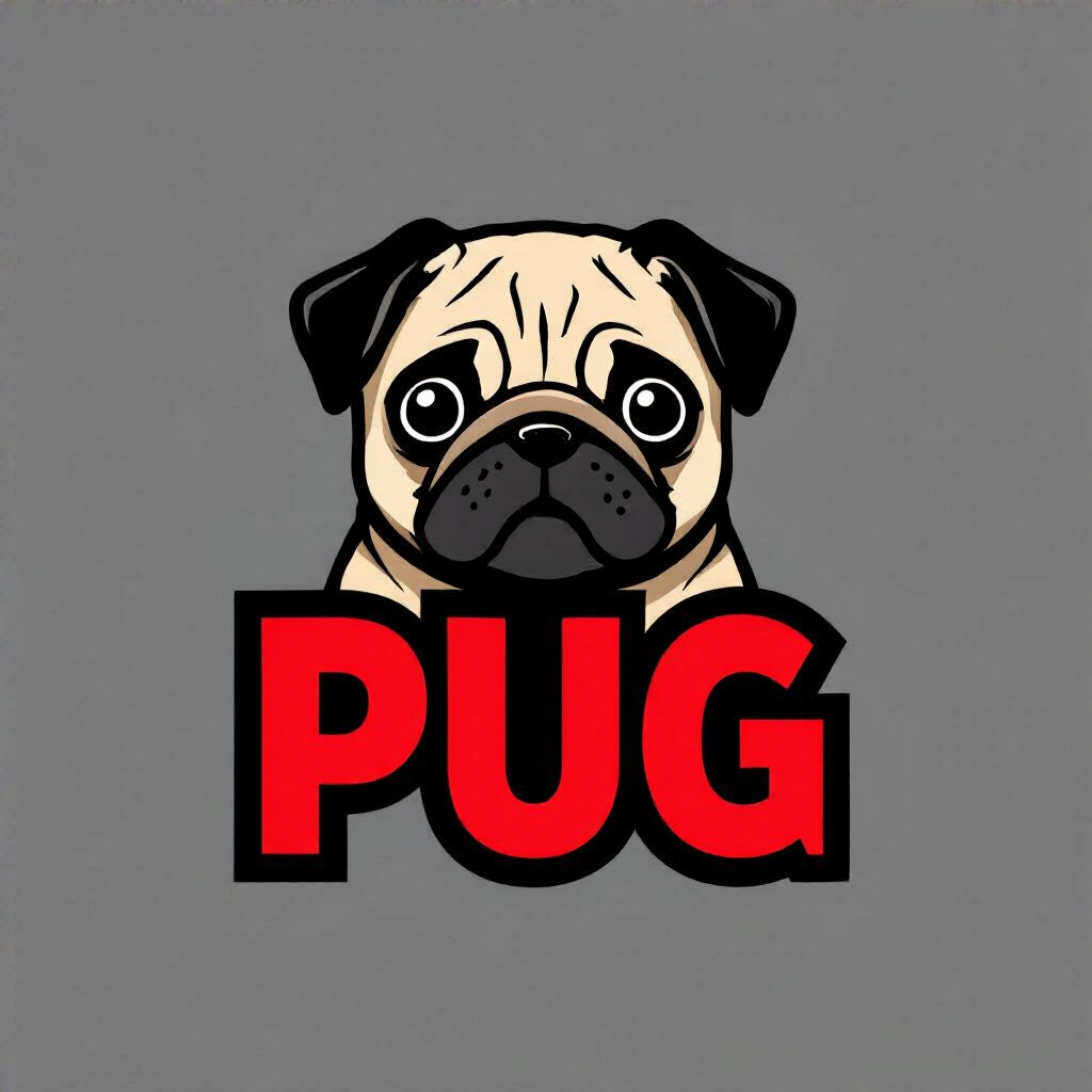 PUG RED Logo
